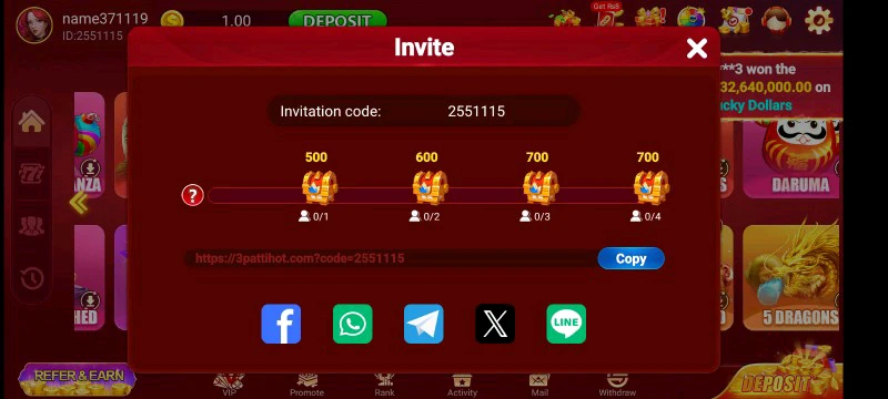 3 Patti Hot Withdraw