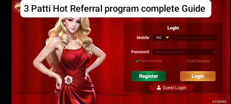 3 Patti Hot Referral Program